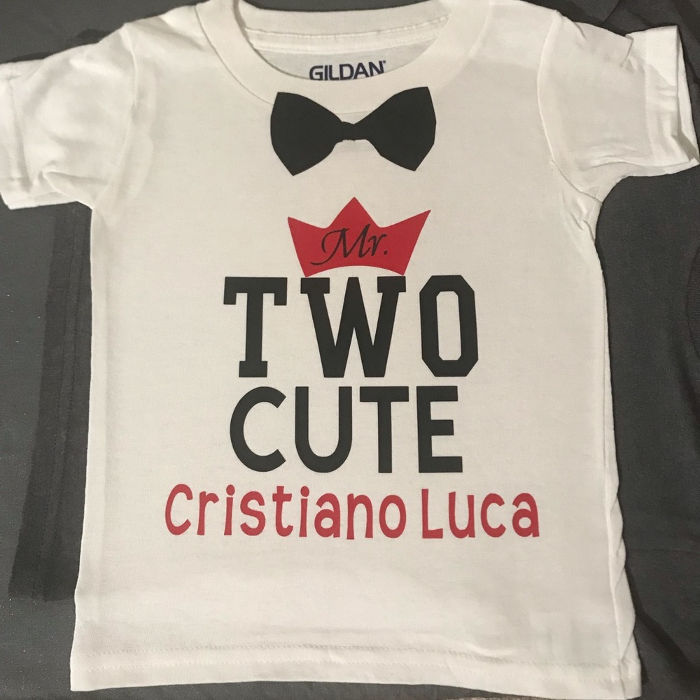 Custom birthday T-shirts